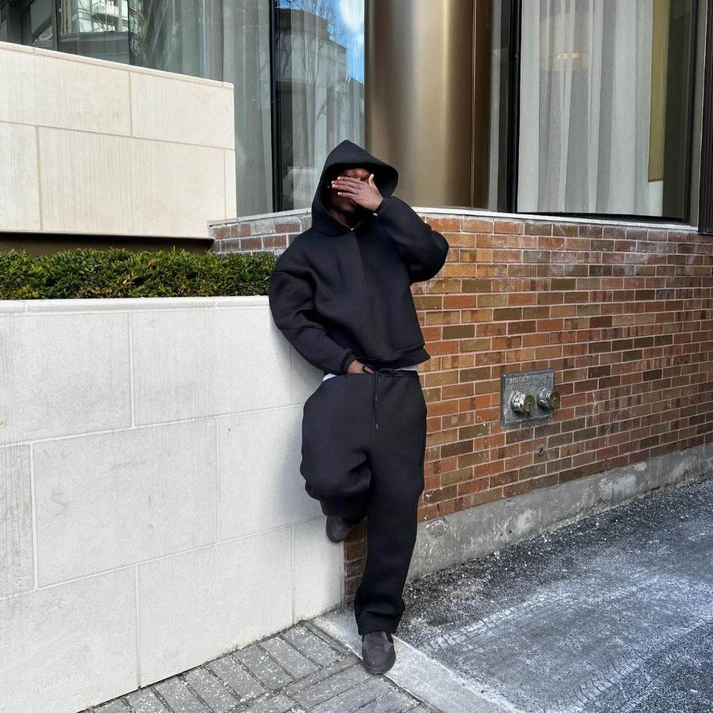 Comfortable Oversized Hoodie and Jogger Set for Every Occasion