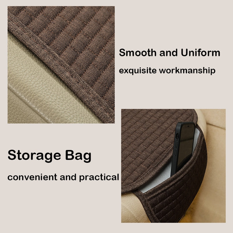 Waterproof Car Seat Pocket Cover Mat – Durable, Easy to Clean, Anti-Slip