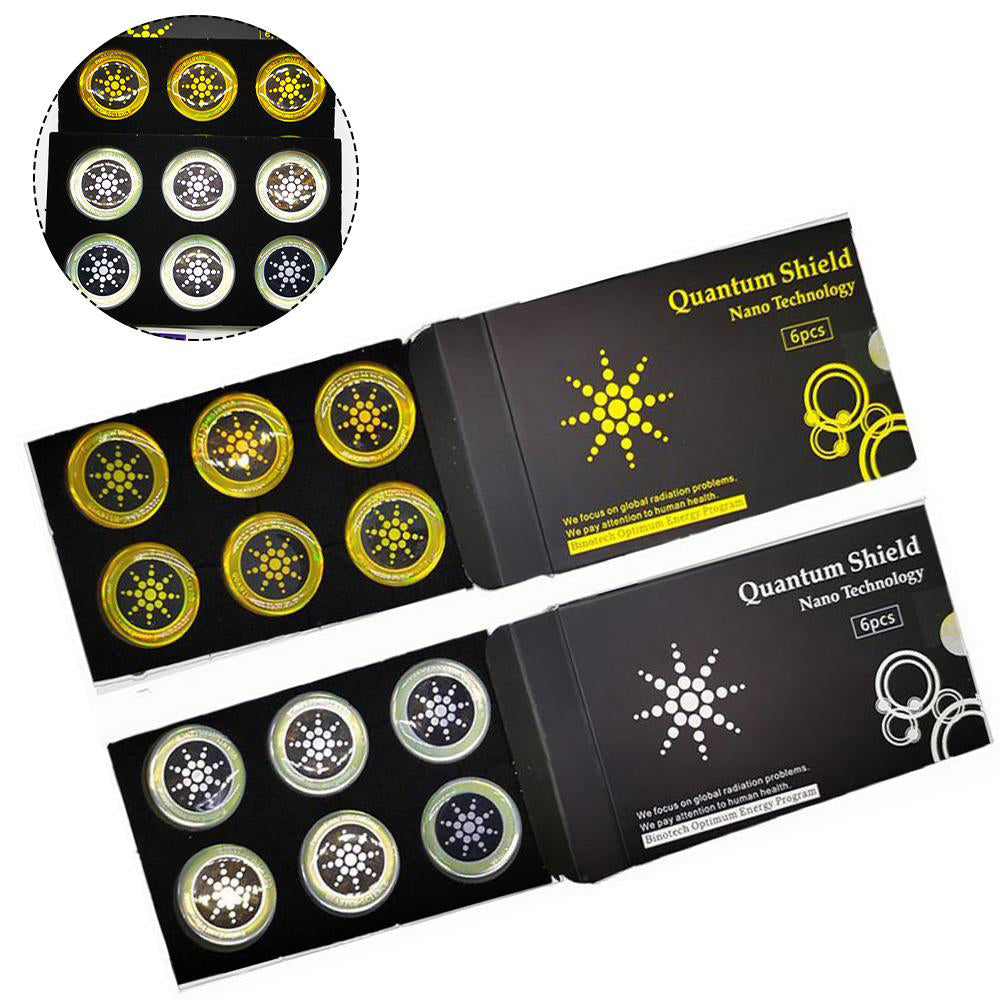 Lightweight EMF Protection Stickers for Phones and Laptops - Easy to Apply