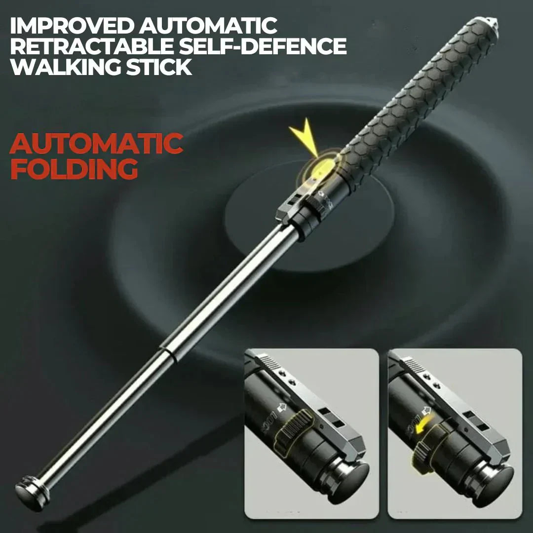 Adventure Shield Trekking Pole with Integrated Safety Features