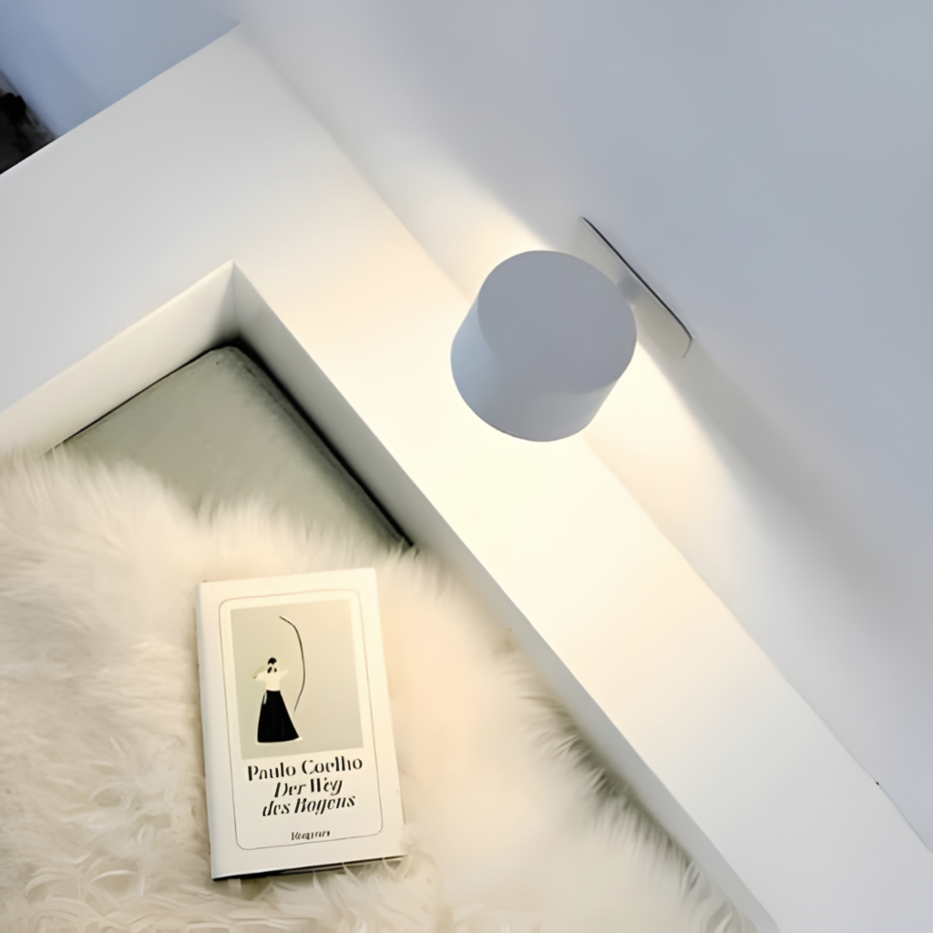 Portable LED Wall Lamp with Magnetic Mount and Adjustable Settings
