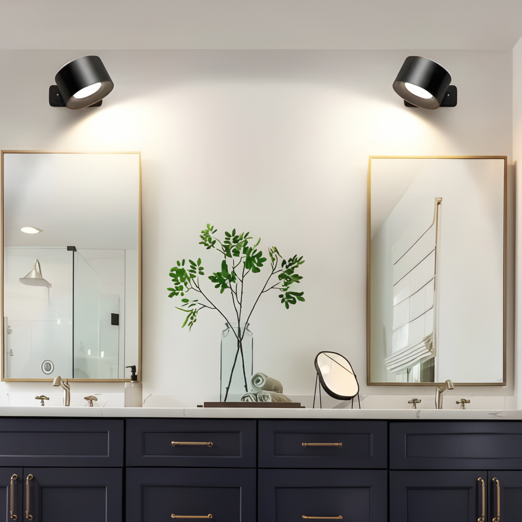 Portable LED Wall Lamp with Magnetic Mount and Adjustable Settings