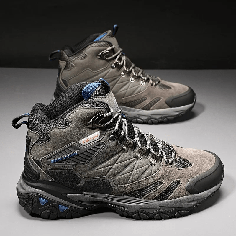 SummitStride Men's All-Weather Hiking Boots for Winter Adventures