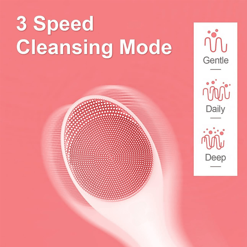 SonicGlow LED-Enhanced Silicone Facial Cleanser