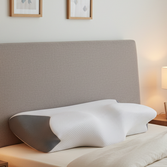 SleepSound Anti-Snore Pillow for Ultimate Comfort and Peace
