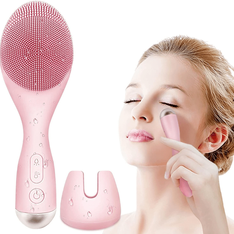 SonicGlow LED-Enhanced Silicone Facial Cleanser