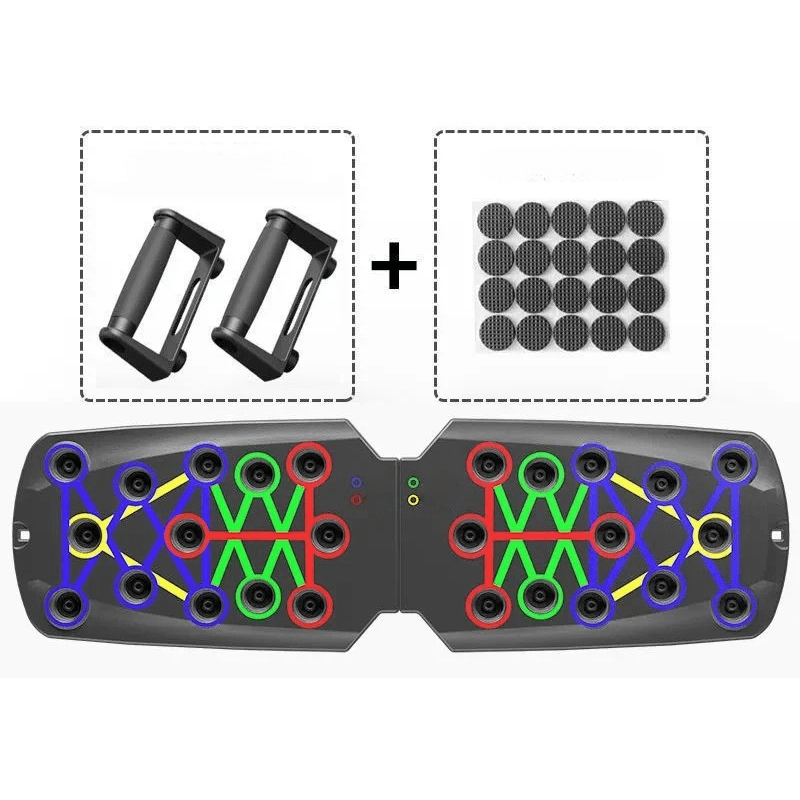 FlexiFit 14-Function Push-Up Training Board for Home Workouts