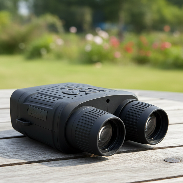 NightSight Pro Binoculars: 300m Range with Recording Feature