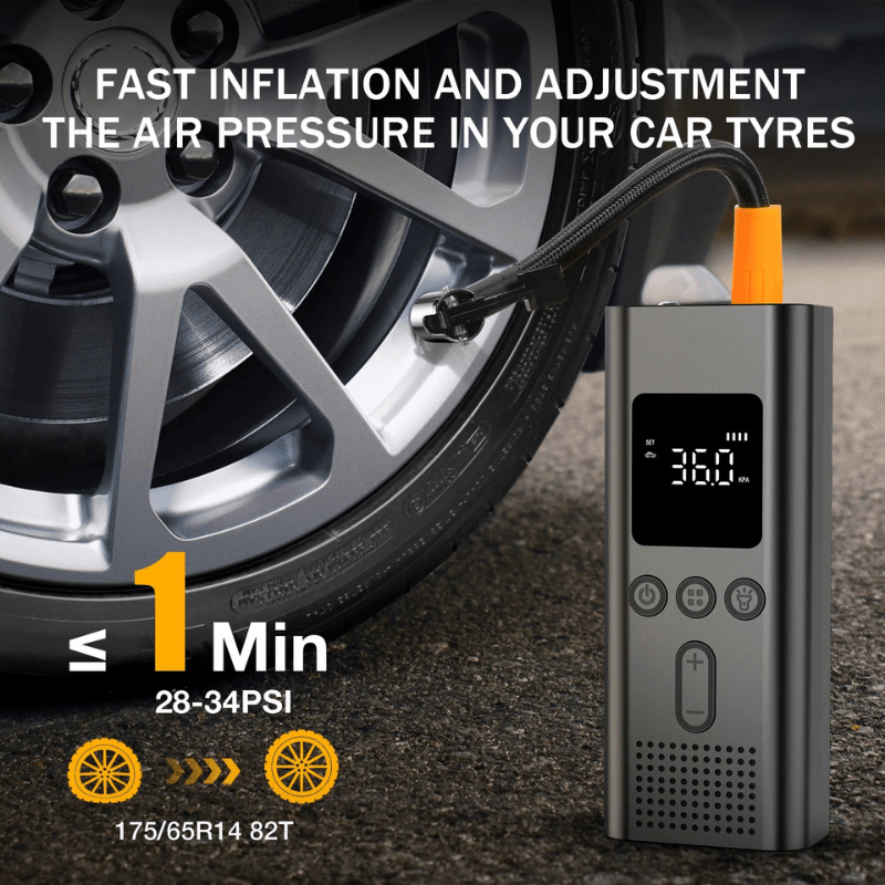 PowerFlow Cordless Air Pump with 150 PSI and Digital Display