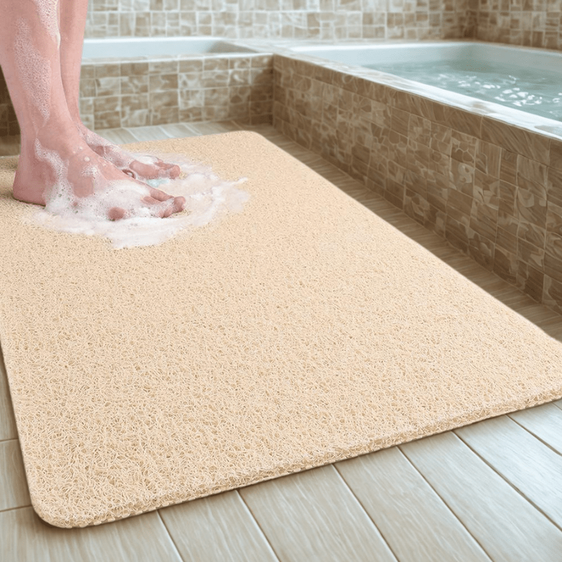 SafeStep Anti-Slip Shower Mat with Fast Drainage Design