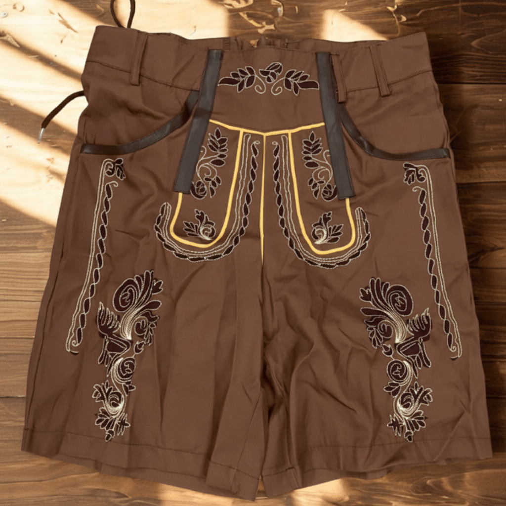 Classic Men's Leather Trousers for Festivals and Events