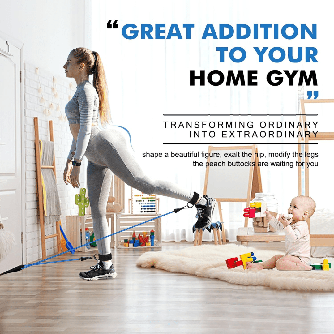 TotalFit Resistance Band Kit for Complete Body Workouts