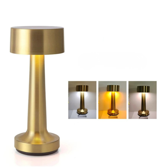 Rechargeable Touch-Control LED Table Lamp for Stylish Spaces