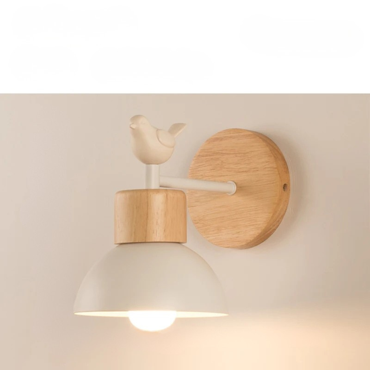 Natural Elegance LED Wall Light for Bedroom & Hallways
