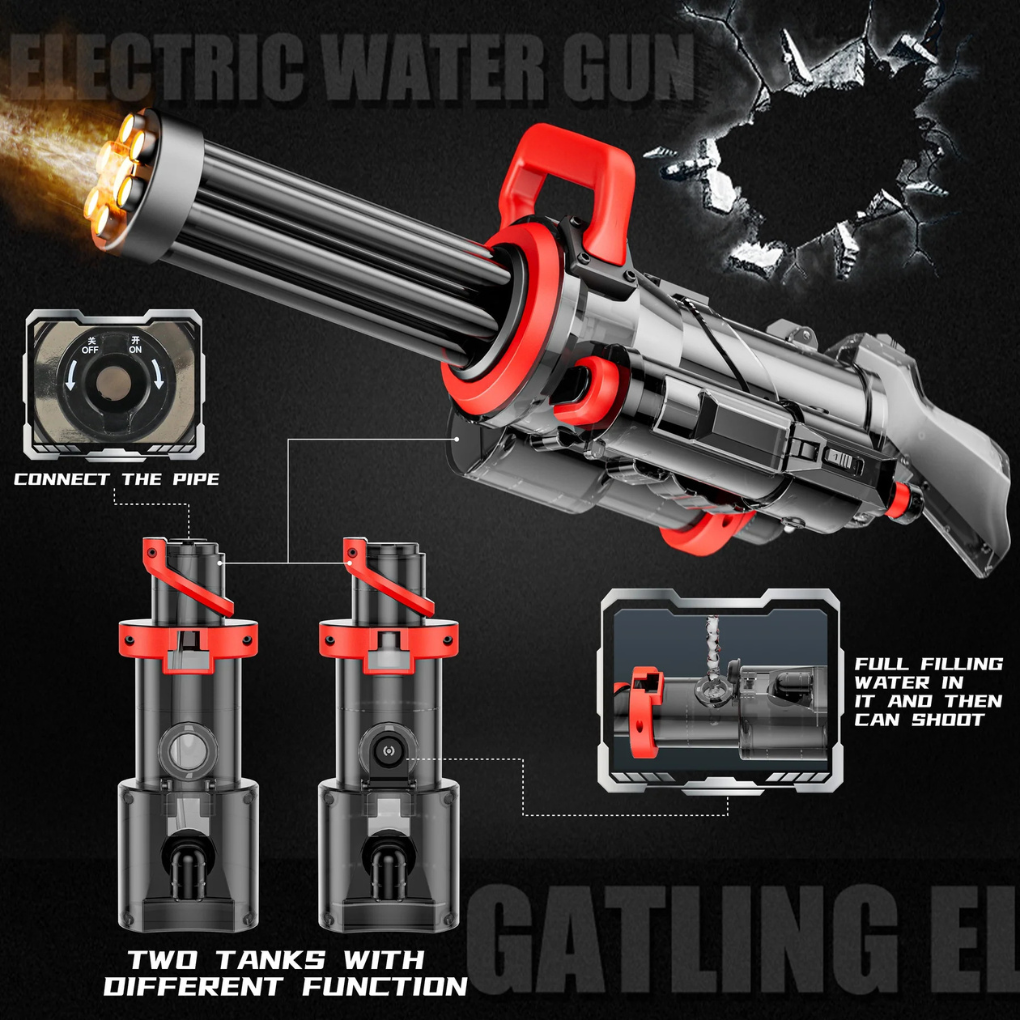 Rechargeable Automatic Water Blaster for Endless Fun