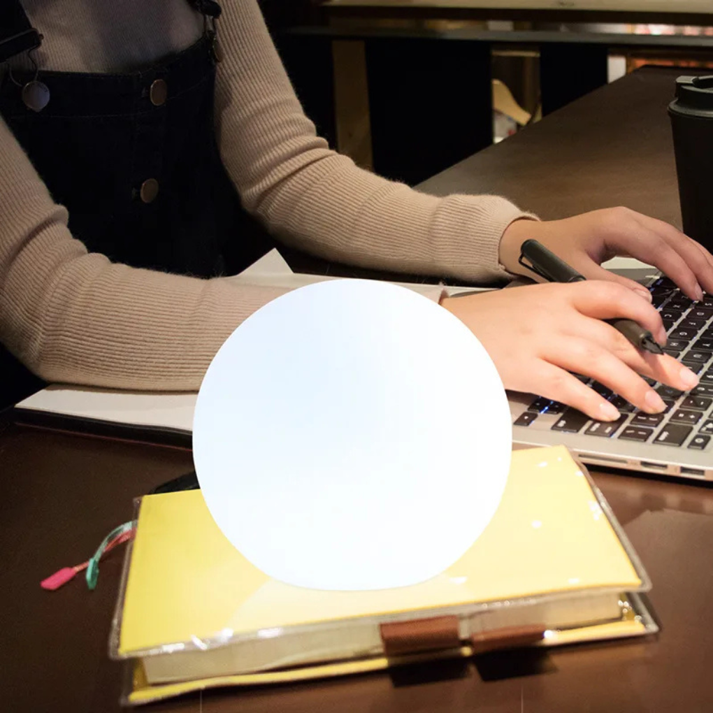 Vibrant Wireless LED Desk Lamp with Remote Control