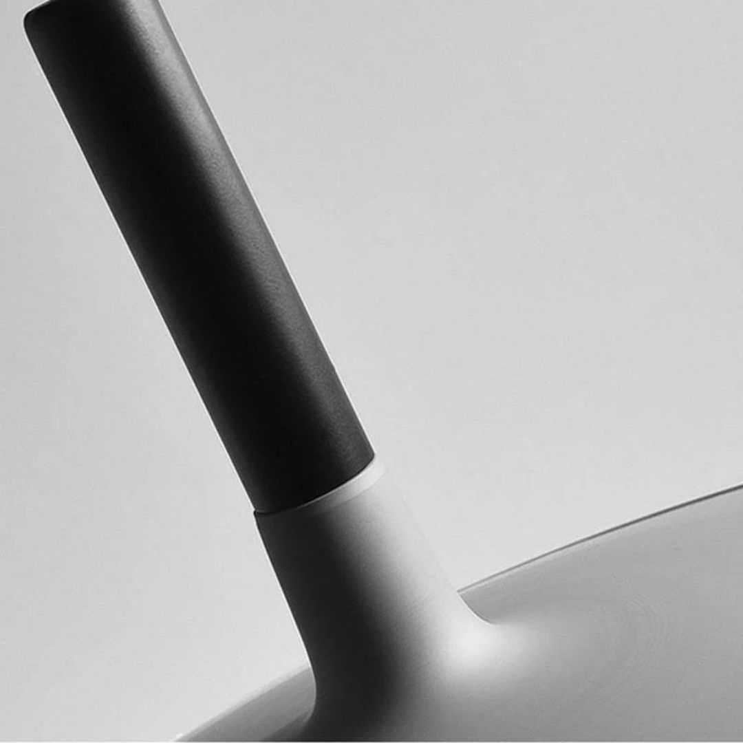 Height Adjustable LED Pendant Light in Modern White Metal