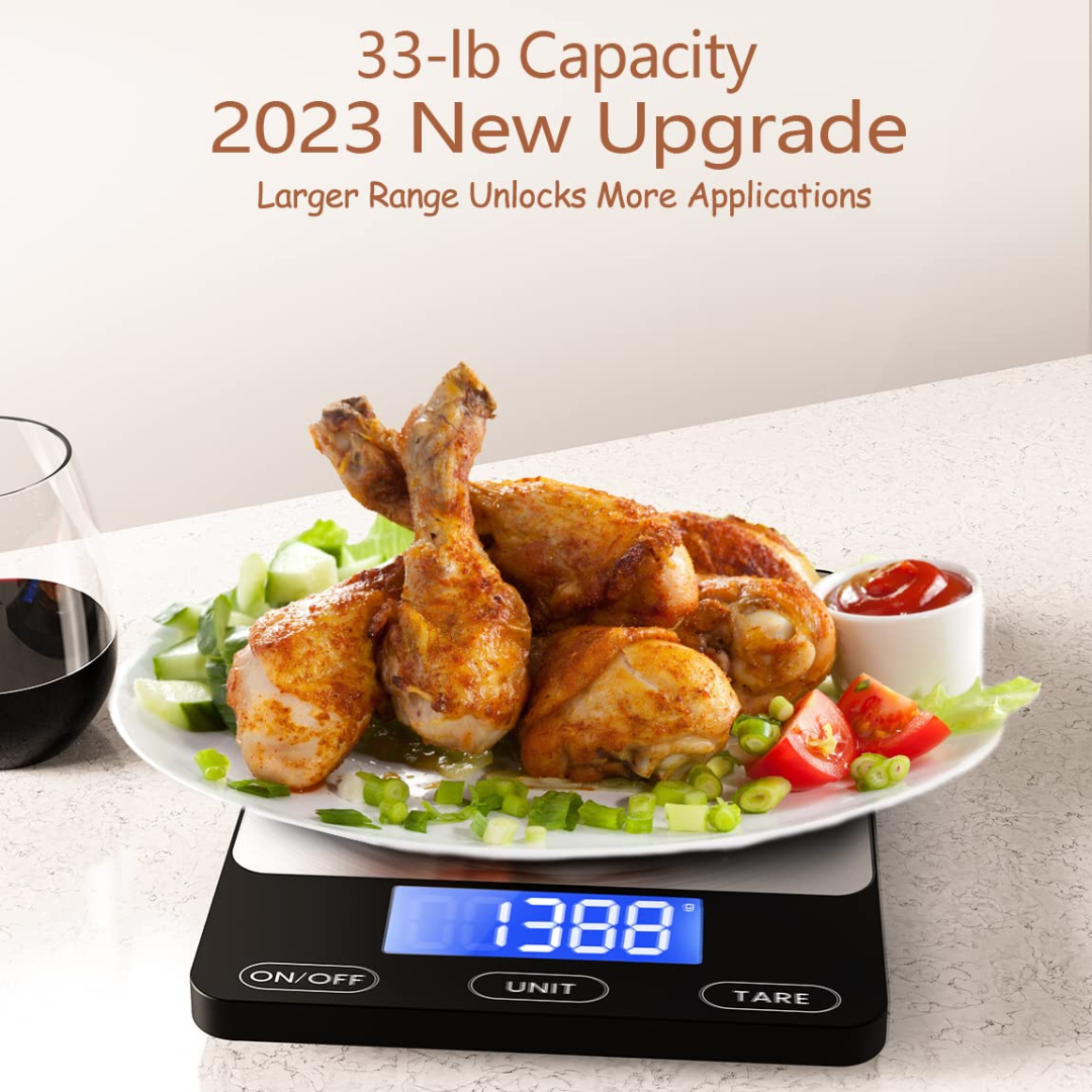 LCD Display Kitchen Scale – Weighs up to 15 kg