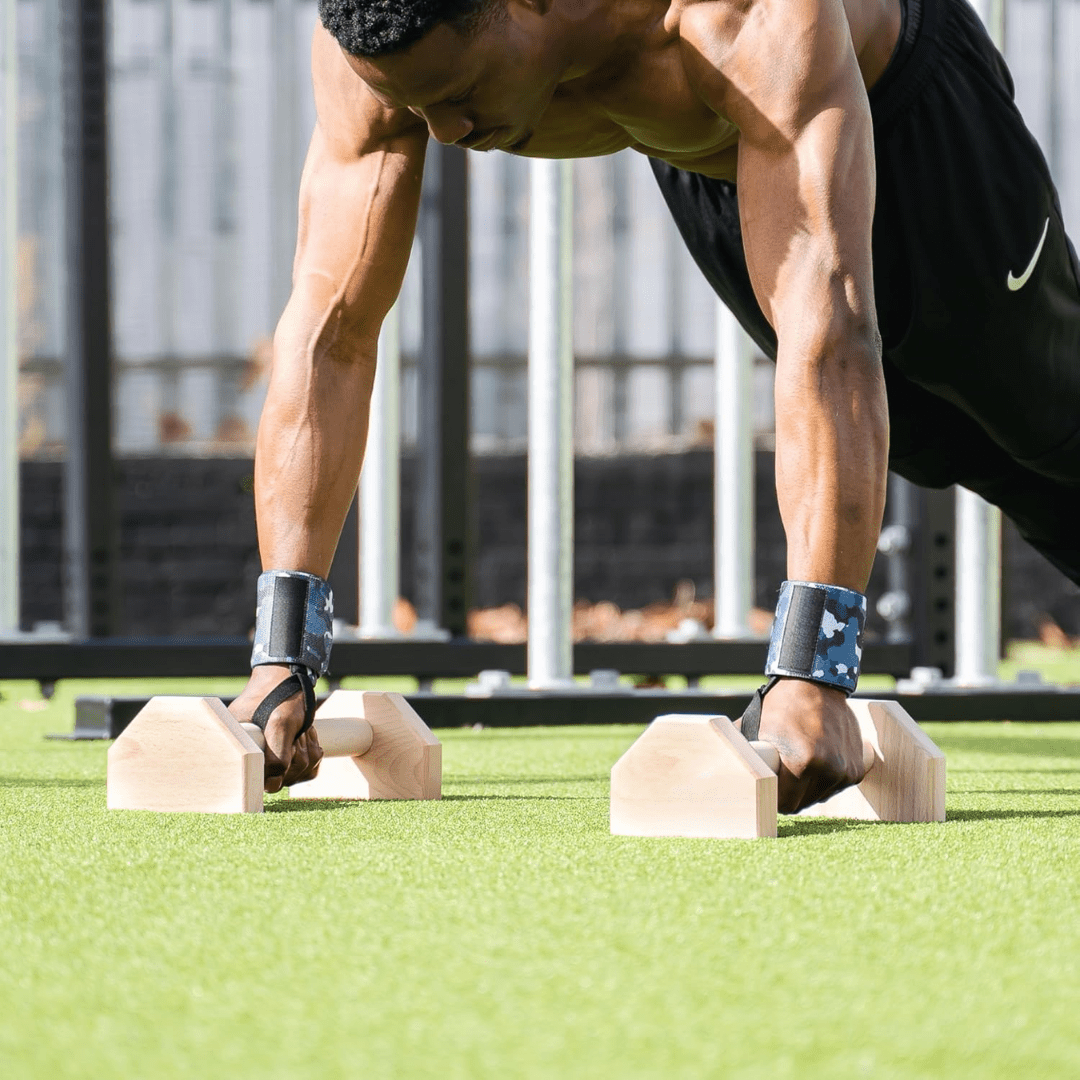 SturdyWood Push-Up Bars for Effective Home Workouts