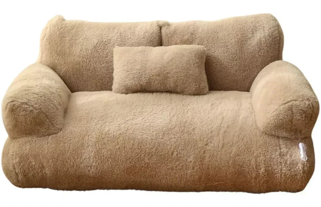 CozyNest Pet Sofa - Comfortable Lounger with Washable Cover