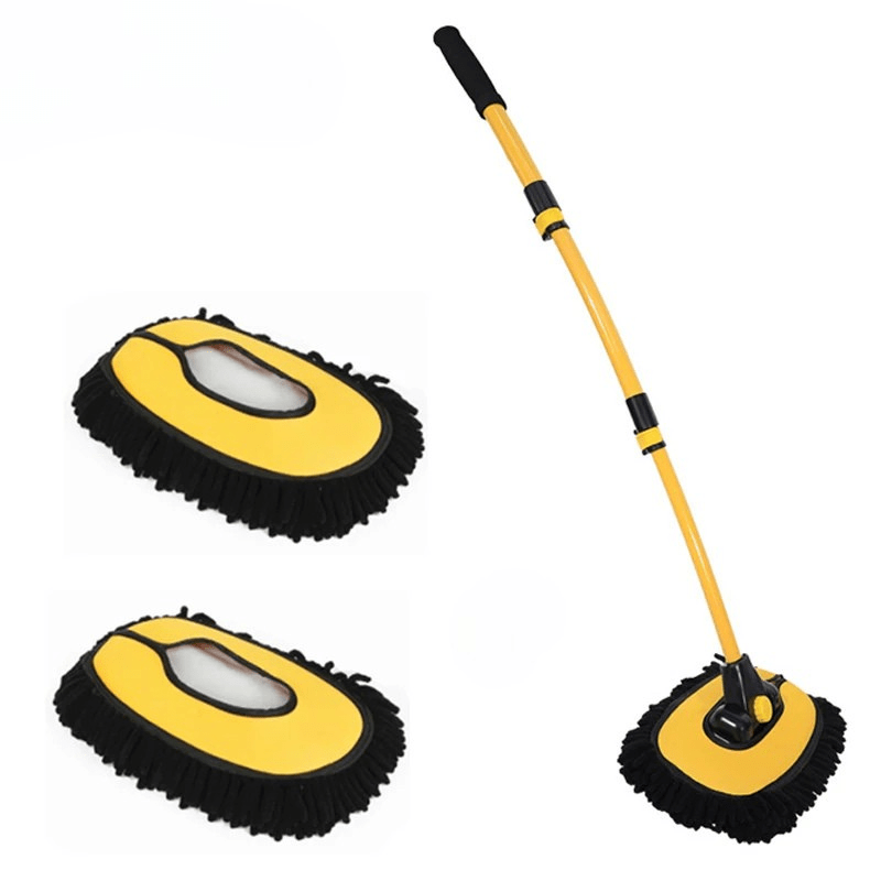 CleanMaster Extendable Car Wash Mop with Soft Chenille Brush