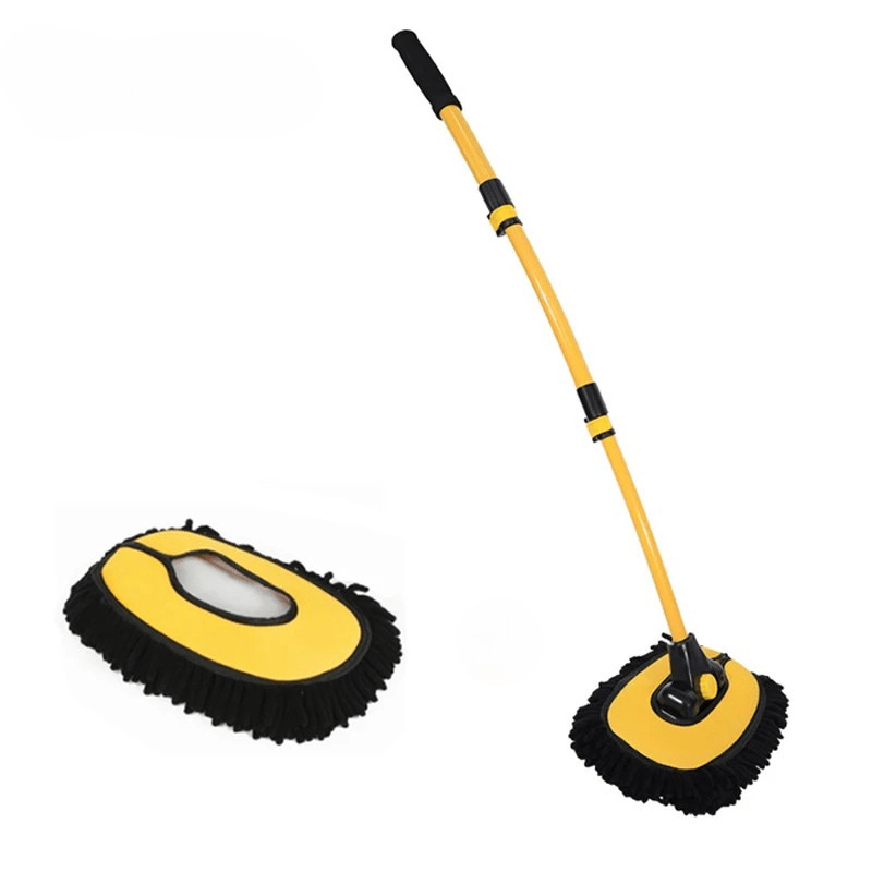 CleanMaster Extendable Car Wash Mop with Soft Chenille Brush