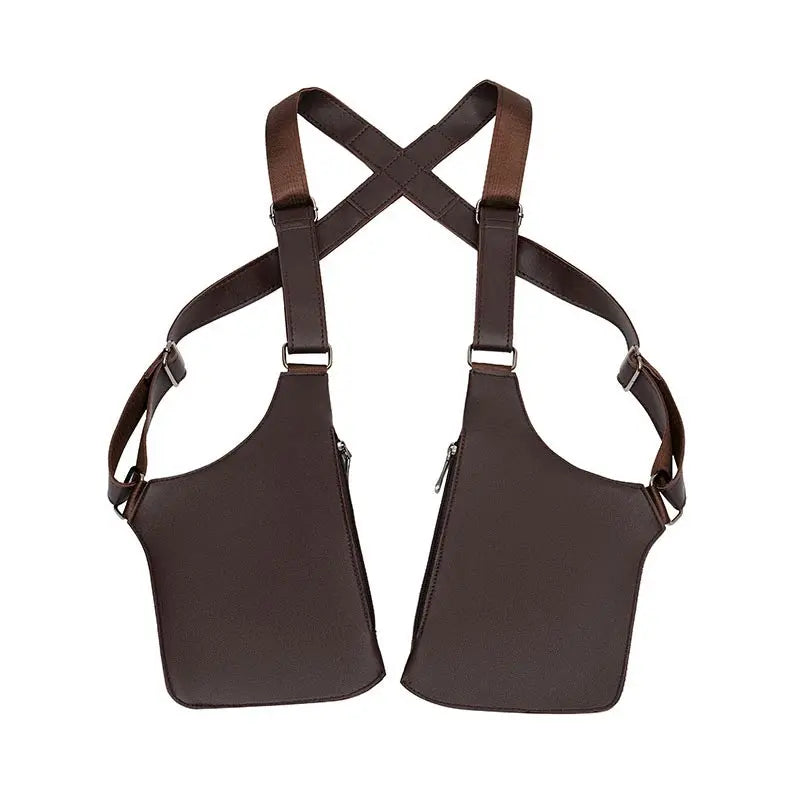 Black Shoulder Bag with Anti-Theft Zippers – Water-Resistant for Daily Use
