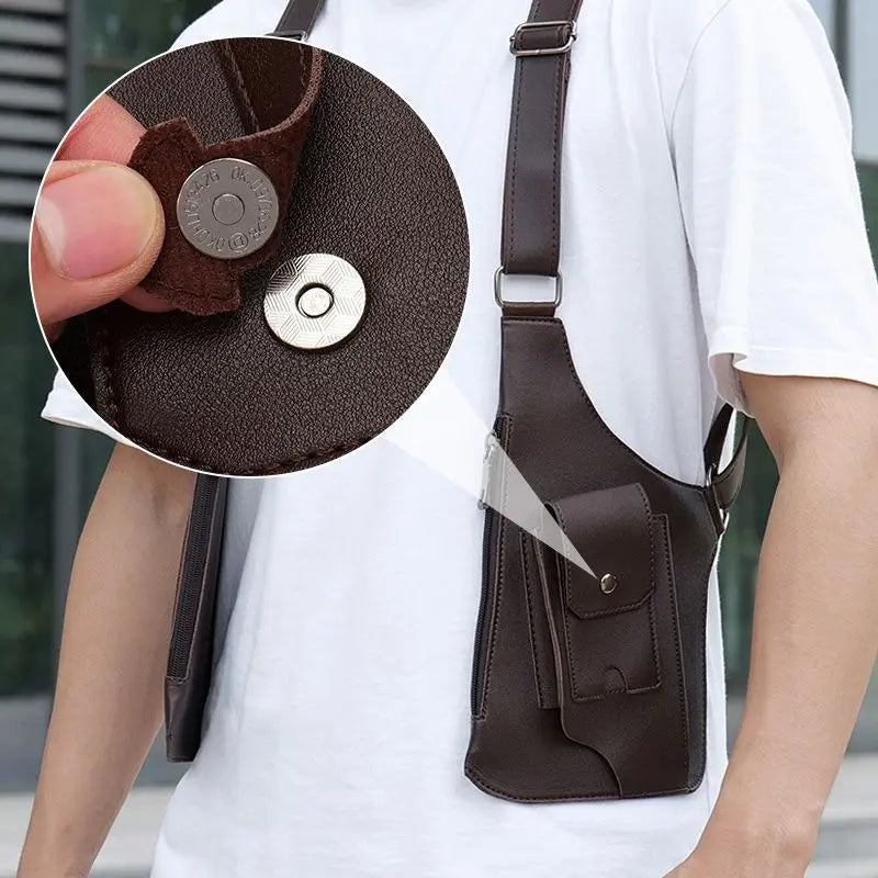 Men's Ergonomic Anti-Theft Shoulder Bag – Stylish and Practical for Everyday Use