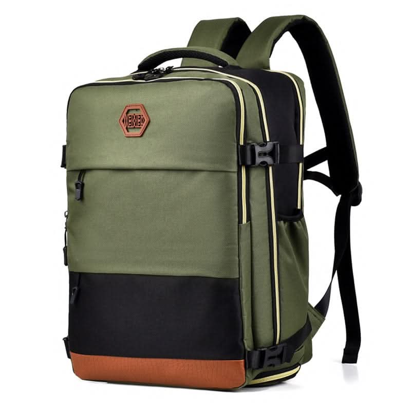 TravelPro Elite Multi-Functional Backpack with Laptop & Shoe Storage