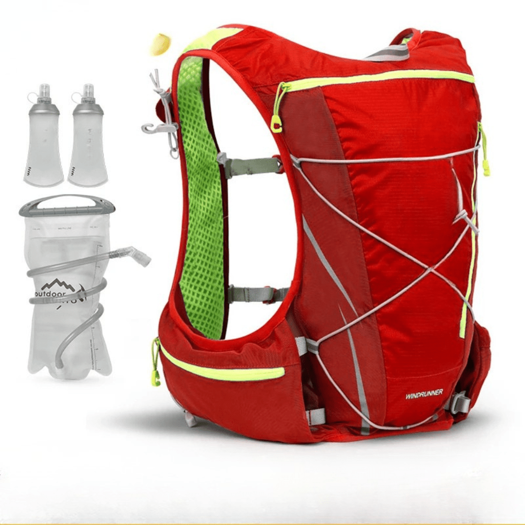 HydraFlow 8L Lightweight Hydration Pack with 1.5L Bladder for Active Adventures