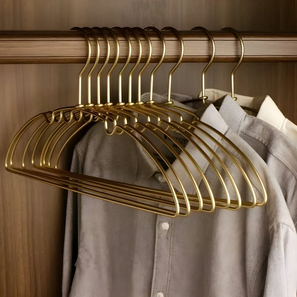 SpaceMax Slimline Hangers - 10-Pack for Organized Closets