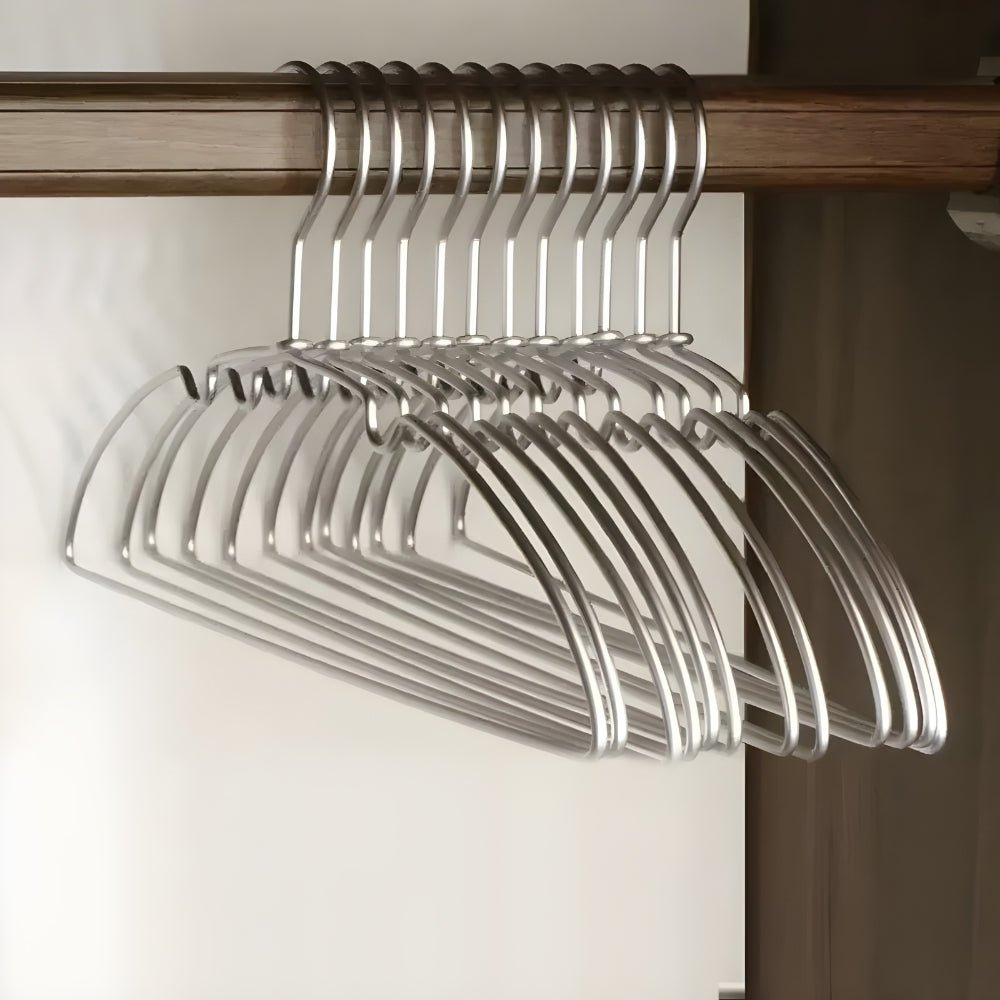 SpaceMax Slimline Hangers - 10-Pack for Organized Closets