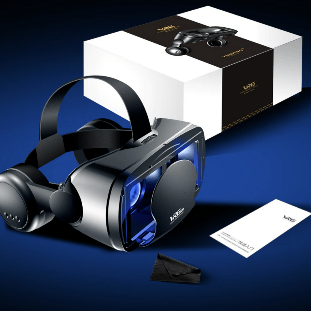 CineSphere 3D Virtual Reality Headset for Home Entertainment