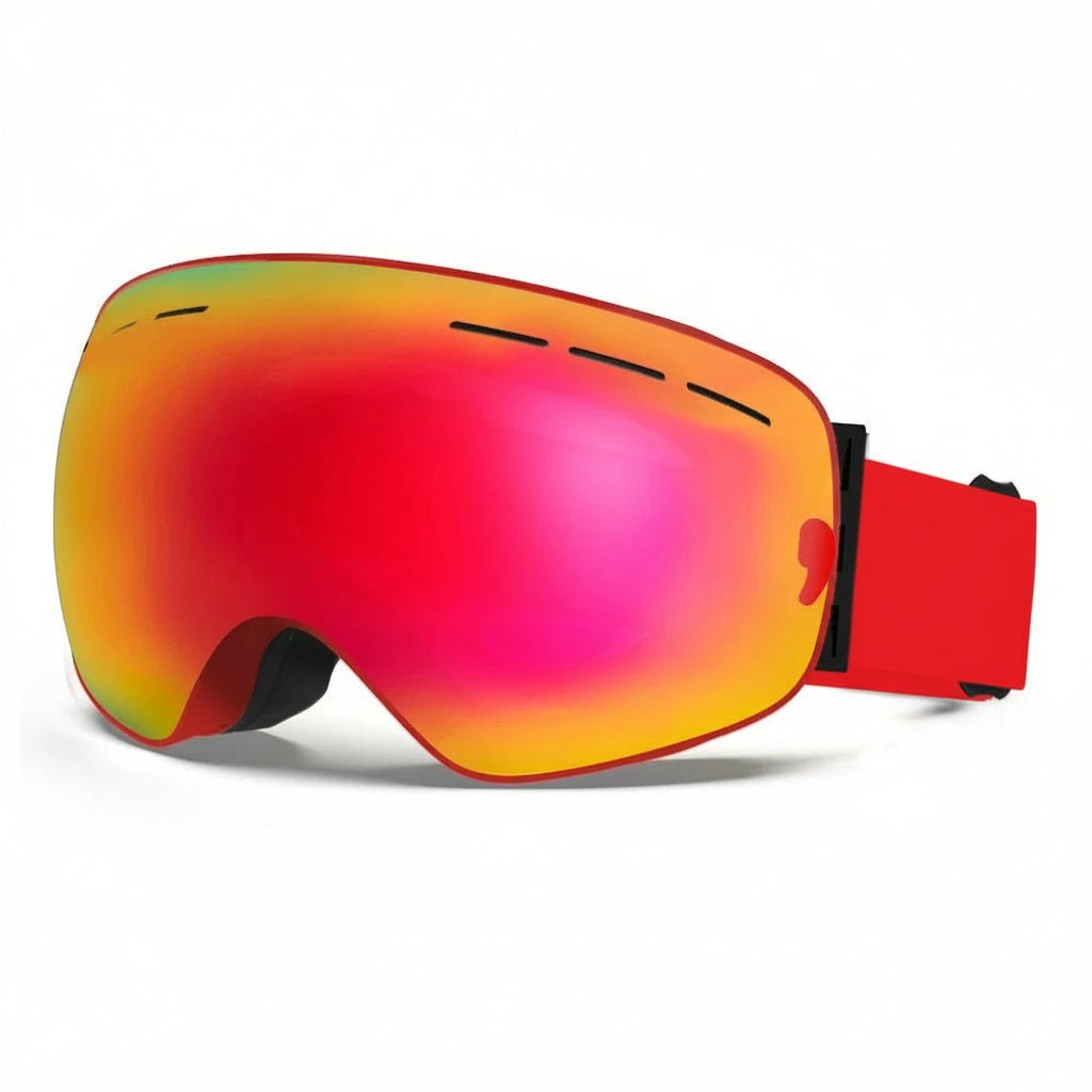 VisionGuard Ski Goggles with Quick-Swap Lenses and UV Protection