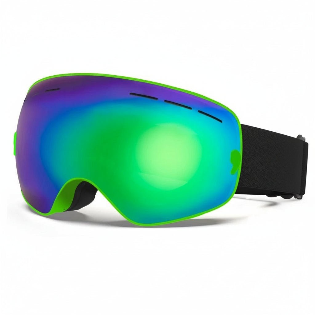 VisionGuard Ski Goggles with Quick-Swap Lenses and UV Protection
