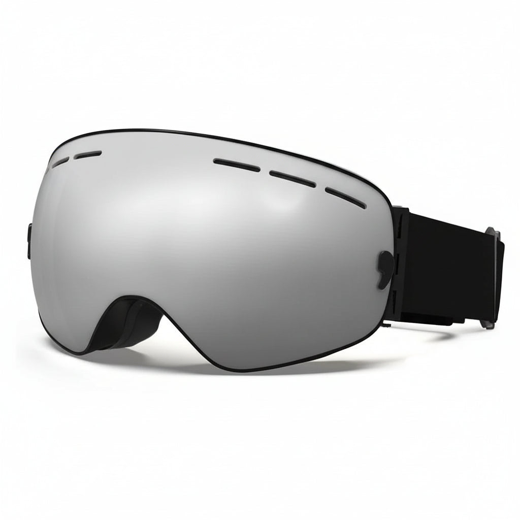 VisionGuard Ski Goggles with Quick-Swap Lenses and UV Protection