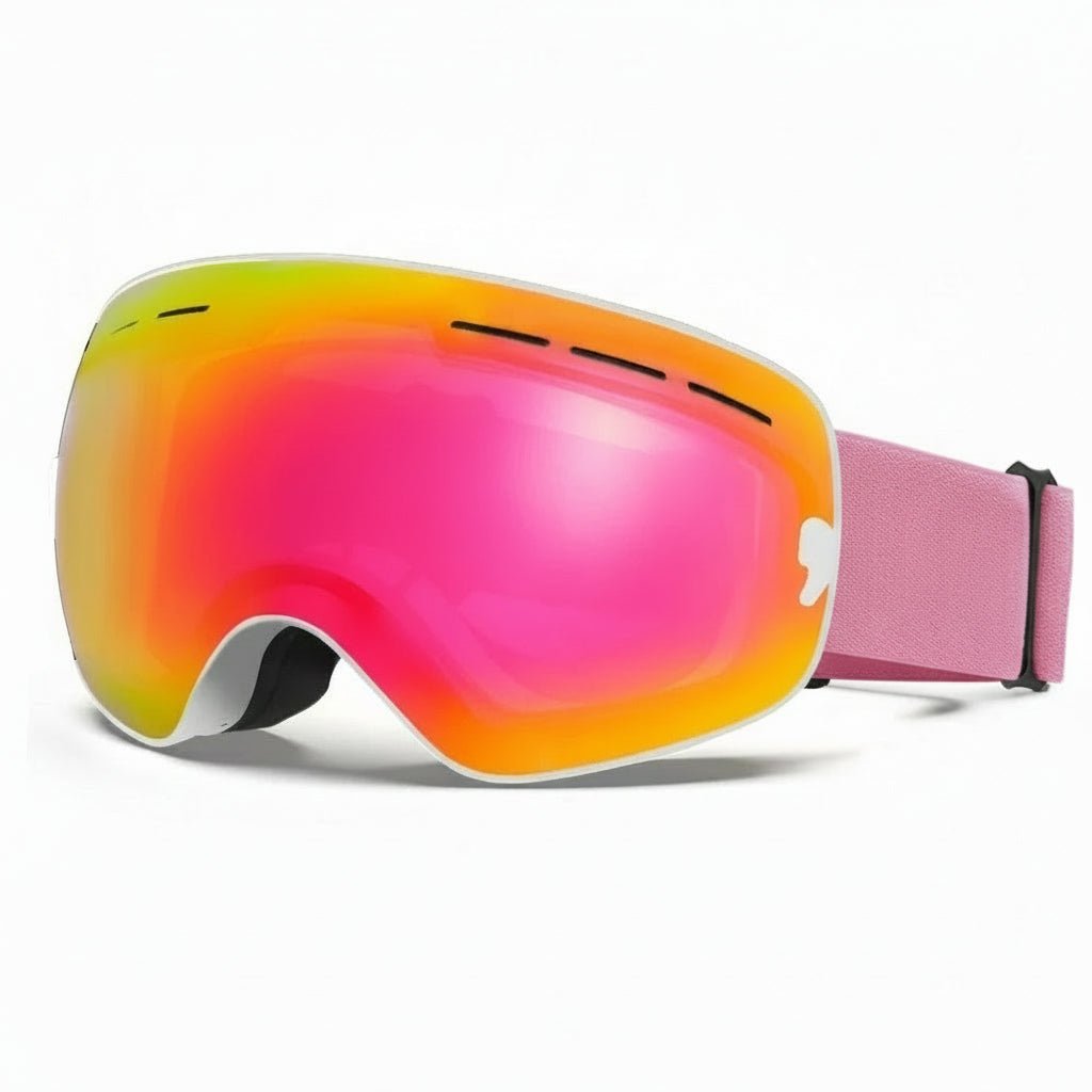 VisionGuard Ski Goggles with Quick-Swap Lenses and UV Protection