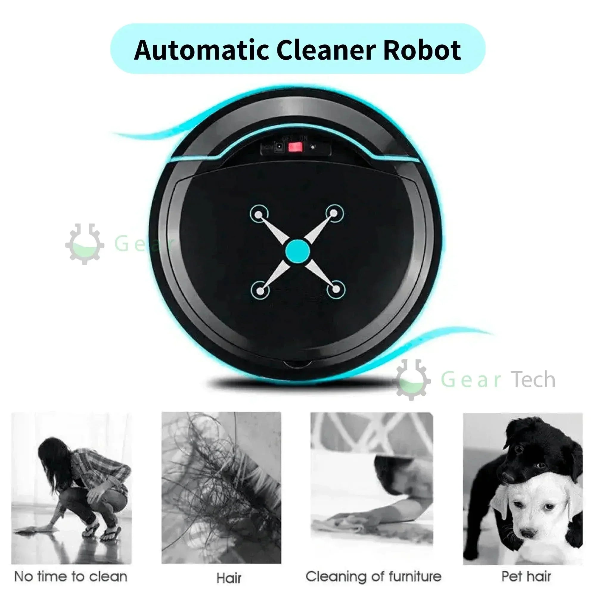 EffortlessClean Pro Robot Vacuum with Smart Navigation and Mopping
