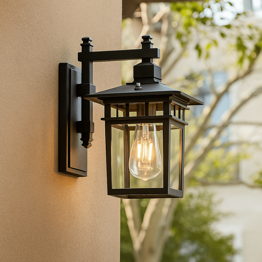 Versatile Outdoor Wall Fixture with Adjustable Beam and Weather Resistance