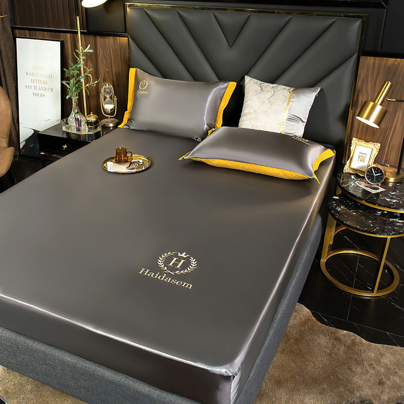 Silk Bed Sheets with Deep Pockets - Elegant Design for All Seasons