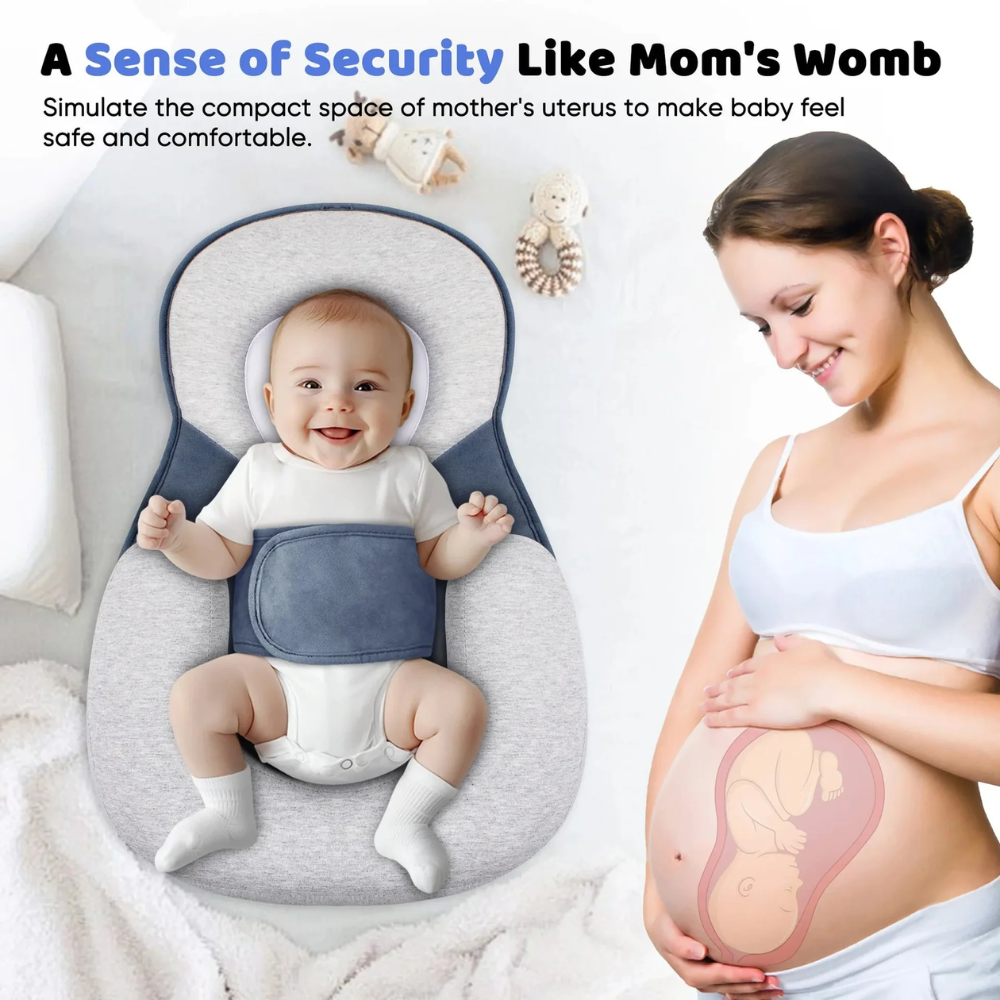 Comfortable Baby Lounger for Newborns and Infants – Elevated Design