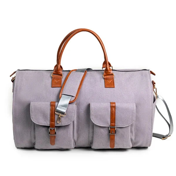 3-in-1 Convertible Duffle Bag with Clothing Compartment | Travel Organizer