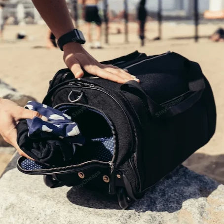3-in-1 Convertible Duffle Bag with Clothing Compartment | Travel Organizer