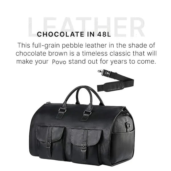 3-in-1 Convertible Duffle Bag with Clothing Compartment | Travel Organizer