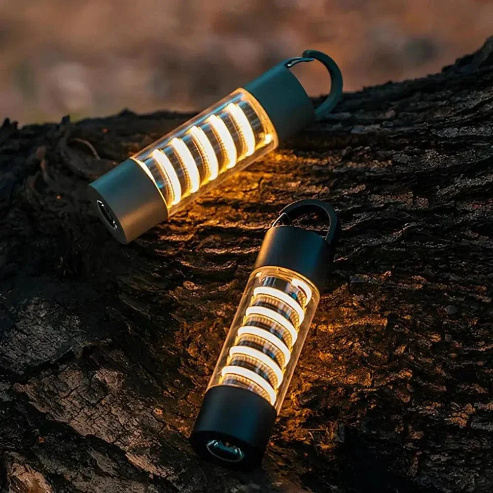 Adjustable Waterproof Lantern – Rechargeable Camping Light for Outdoor Use