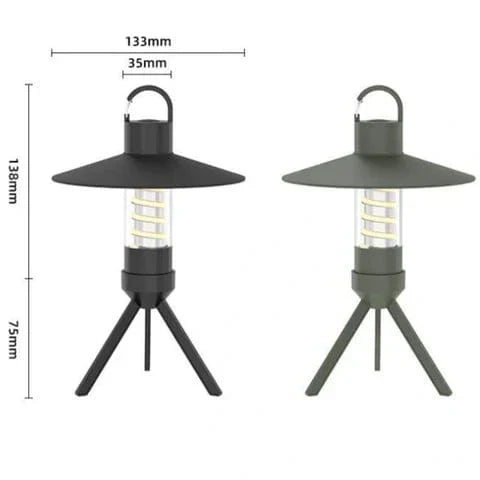 Adjustable Waterproof Lantern – Rechargeable Camping Light for Outdoor Use