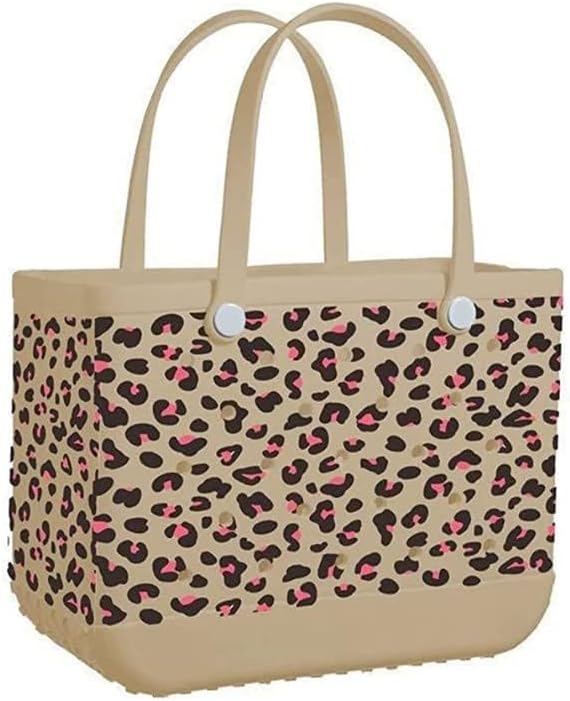 Waterproof and Sandproof Beach Tote Bag with Ventilation for Easy Cleaning