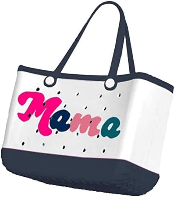 Waterproof and Sandproof Beach Tote Bag with Ventilation for Easy Cleaning