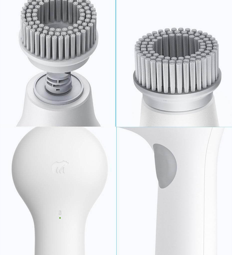 Handheld Kitchen Washer - Waterproof Design for Tough Stain Removal