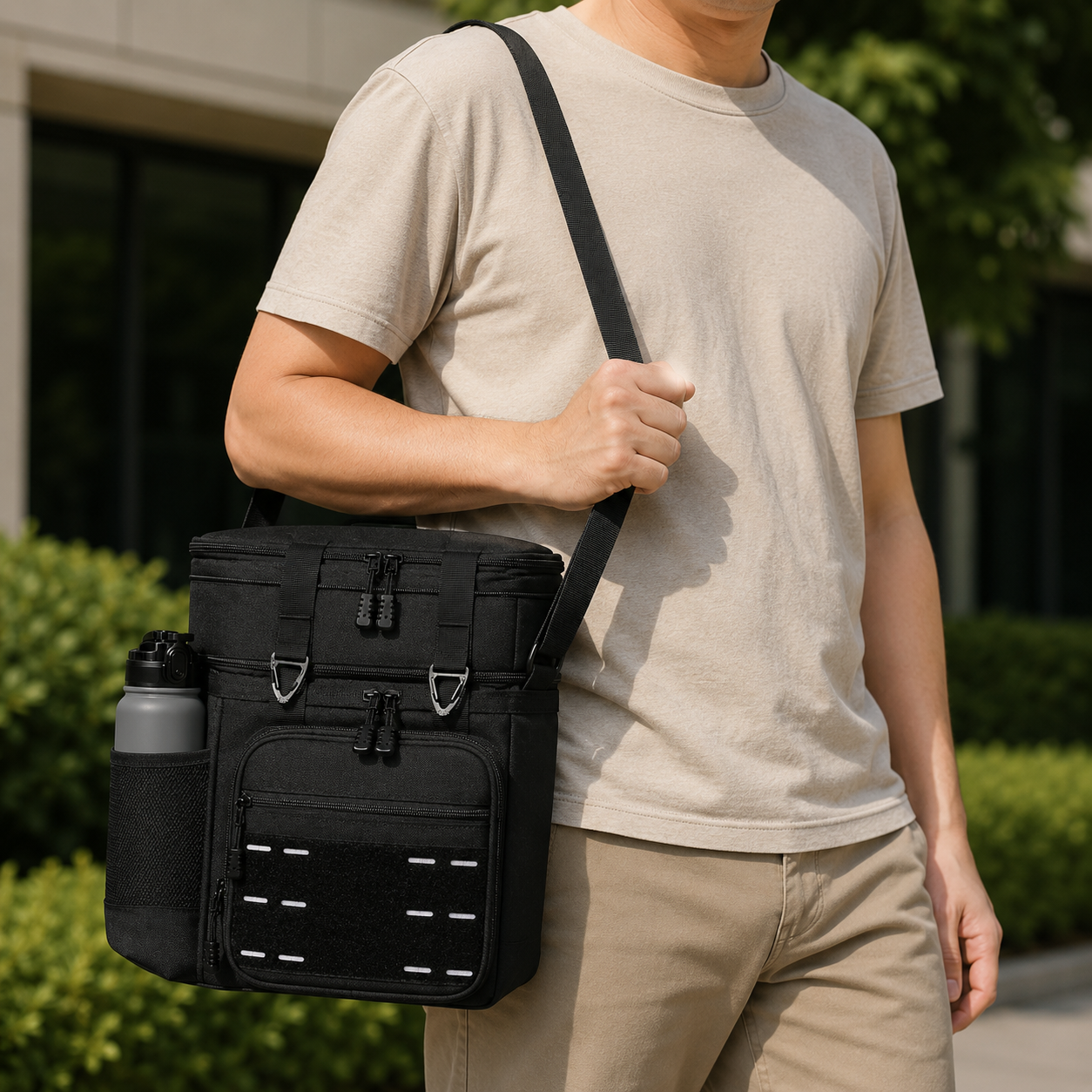 Insulated Lunch Tote with Cooling Features & Organized Compartments for Adults – Perfect for Work, Picnics, and Outdoor Use